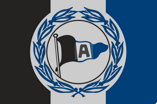 Das Vereinswappen von Arminia Bielefeld